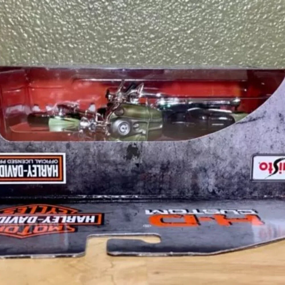 Harley‎ Davidson 2004 FXSTDSE CVO Maisto HD Custom Series 37 1:18 Model NIP 2022